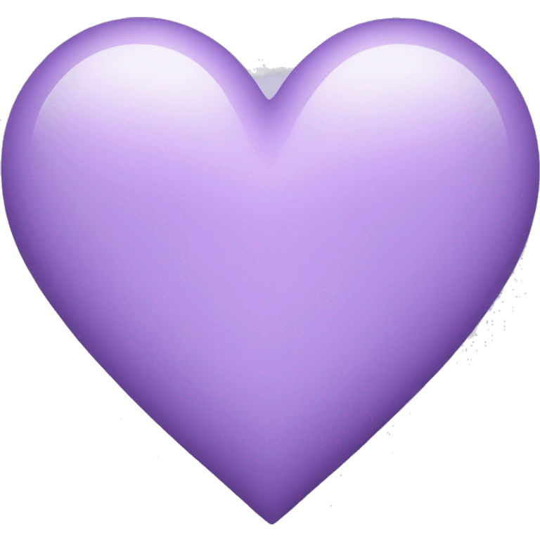 light purple heart emoji