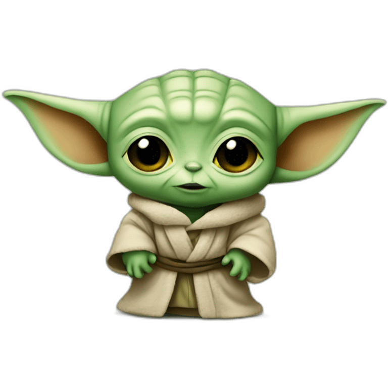 bébé yoda cute emoji