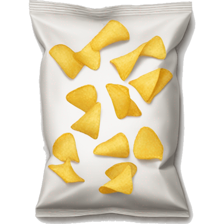 plain bag of chips emoji