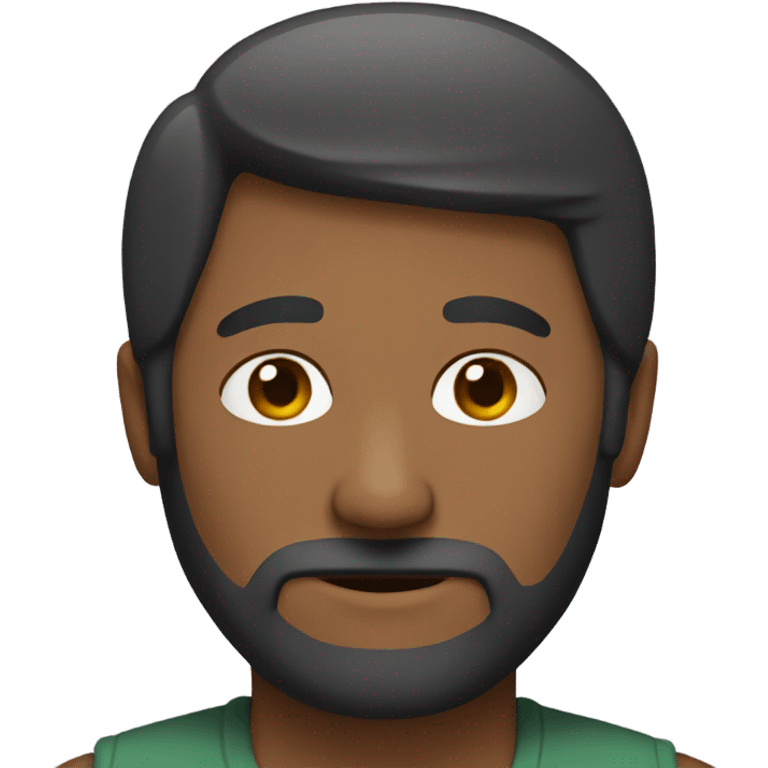 Man without beard and mustache  emoji