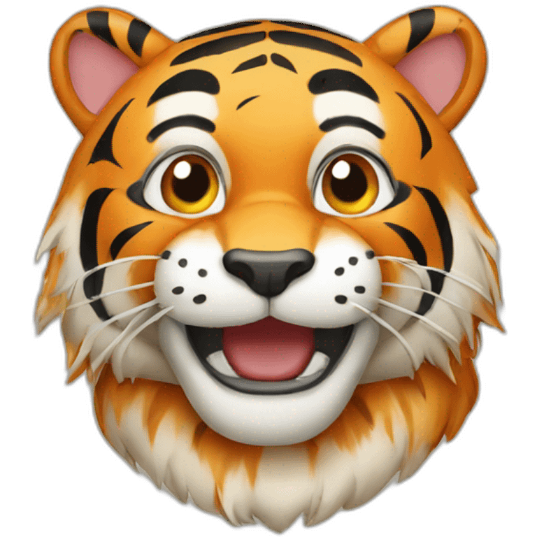 Funny Tiger emoji