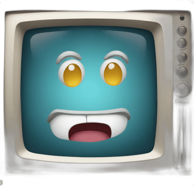 Flatscreen television  emoji