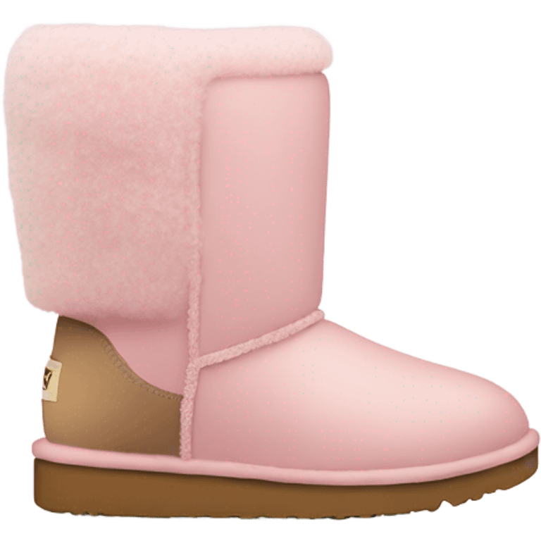 light pink uggs emoji