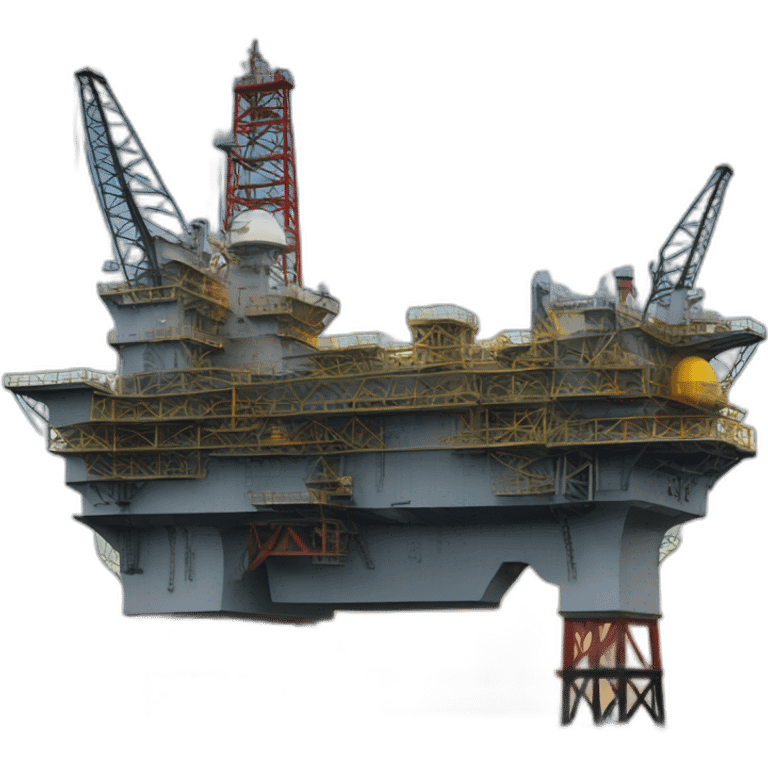 Oil platform emoji