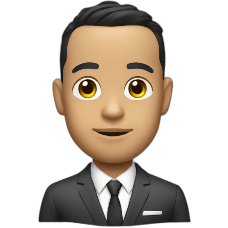 Ronaldo in a Suit emoji