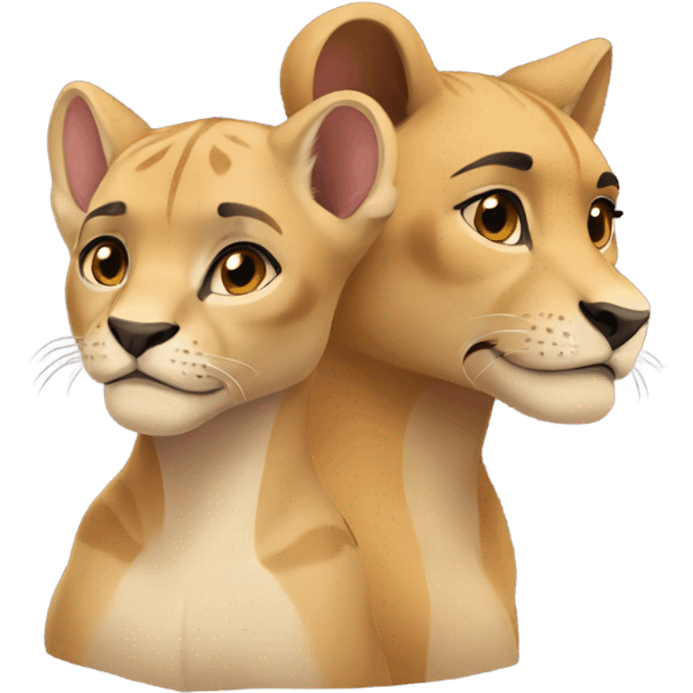 nala and sim a emoji