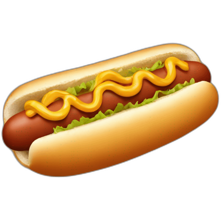 hot dog emoji