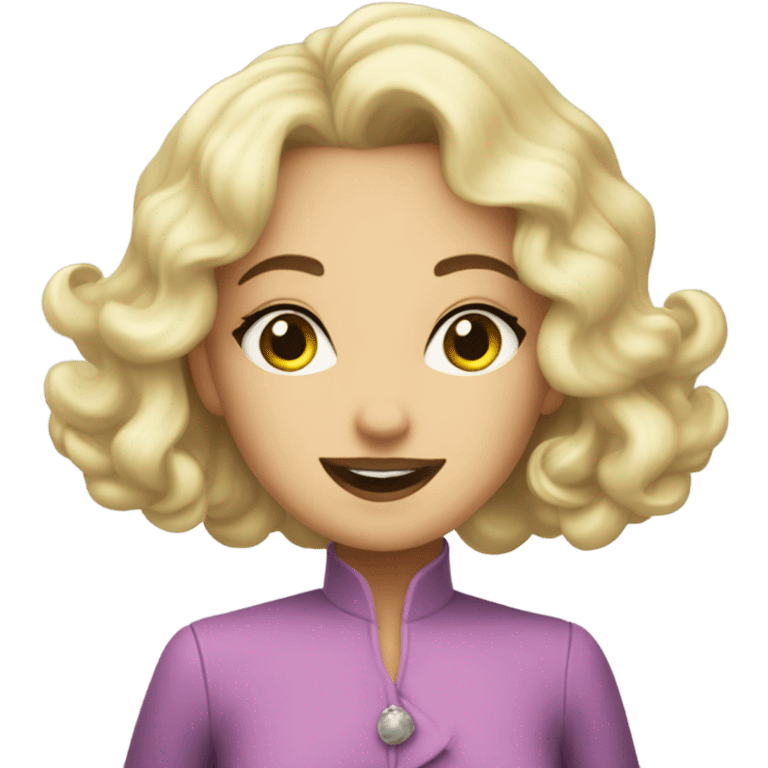 Galinda from wicked  emoji