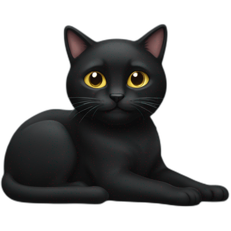 black cat emoji