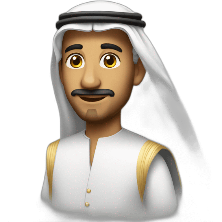 a Handsome from saudi arabia emoji