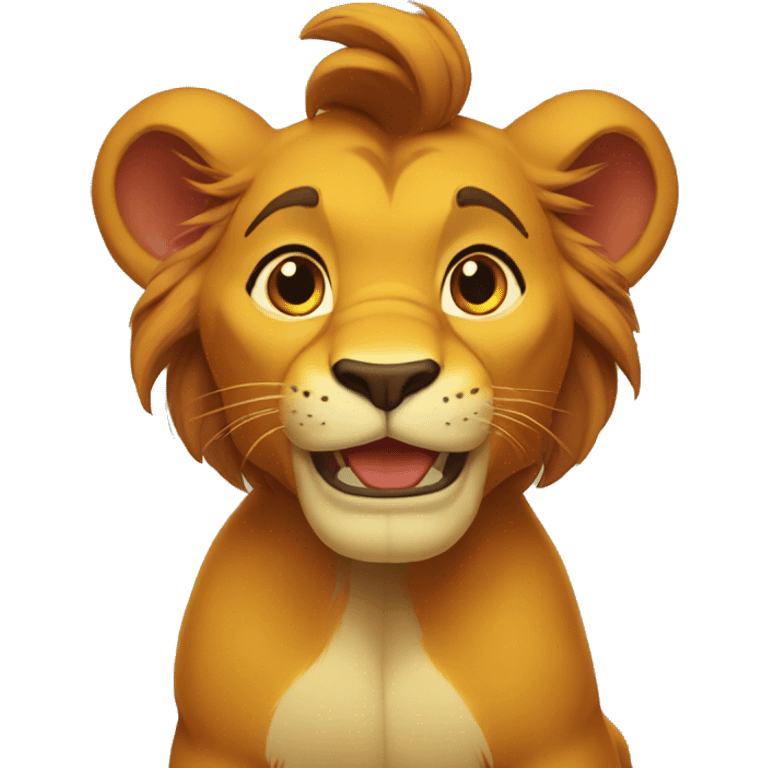 Simba emoji