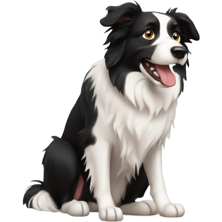 Border collie emoji