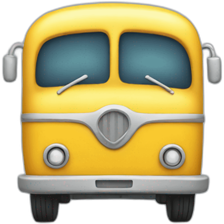 cute bus emoji