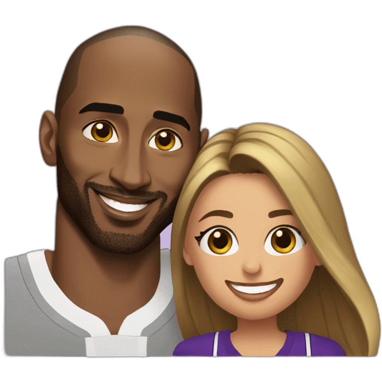 Kobe Bryant & GiGi emoji