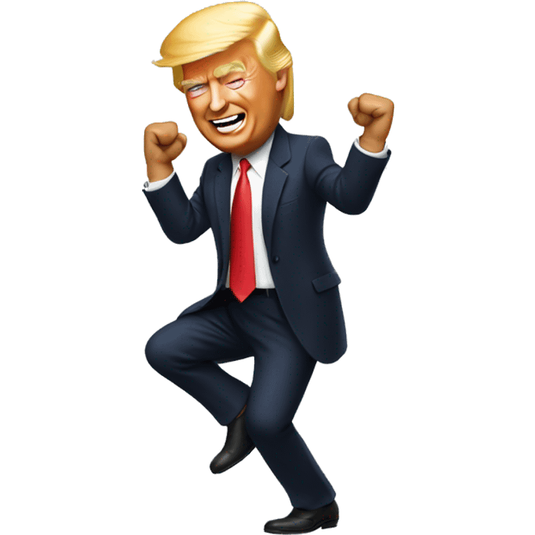 Donald trump dancing  emoji