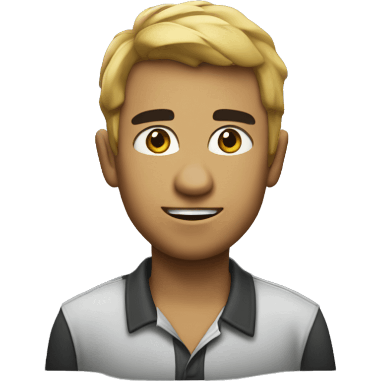 Muka polos emoji