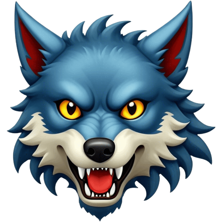 Fenrir wolf monstrous emoji