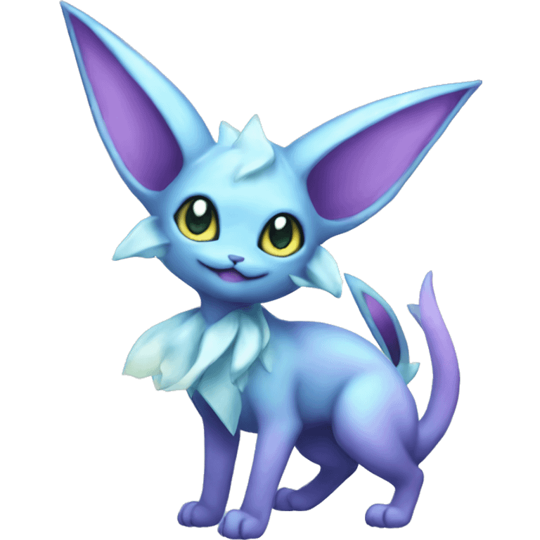 Espeon-Vaporeon full body emoji