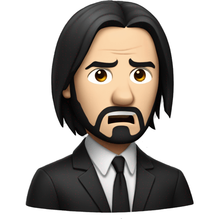 Scared John wick emoji emoji