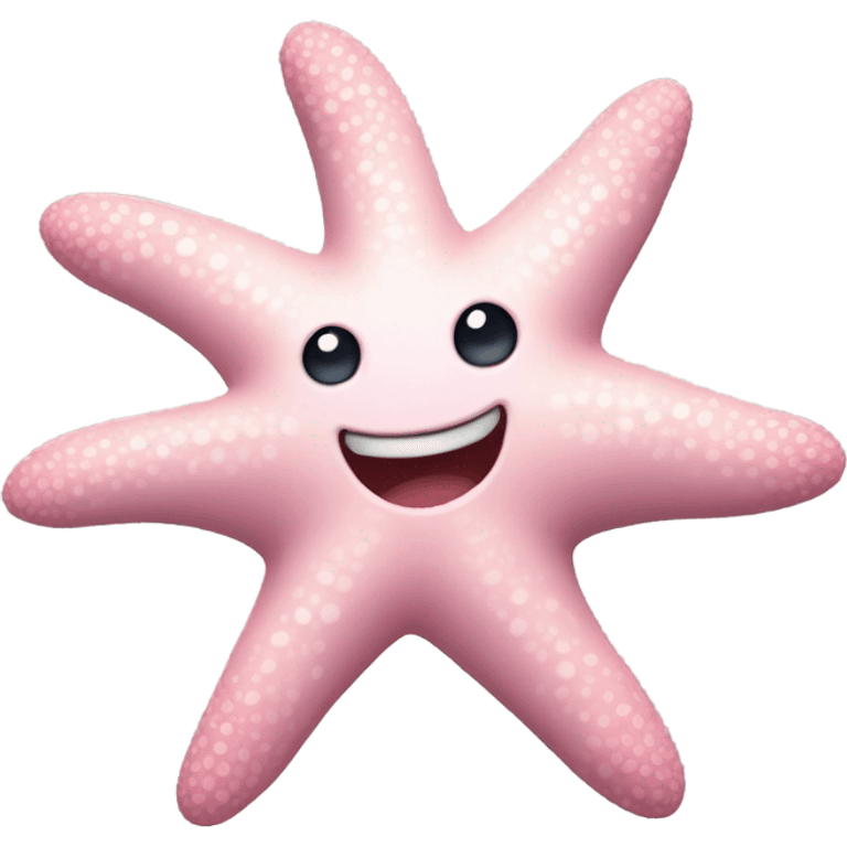 pastel pink starfish emoji