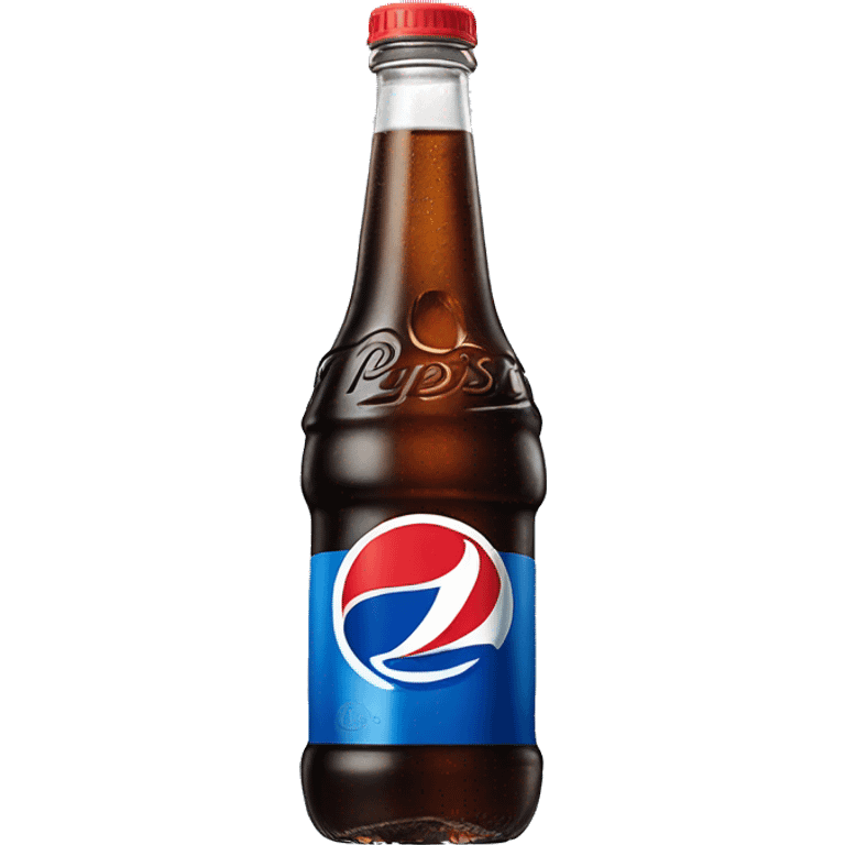 Bottle of Pepsi emoji