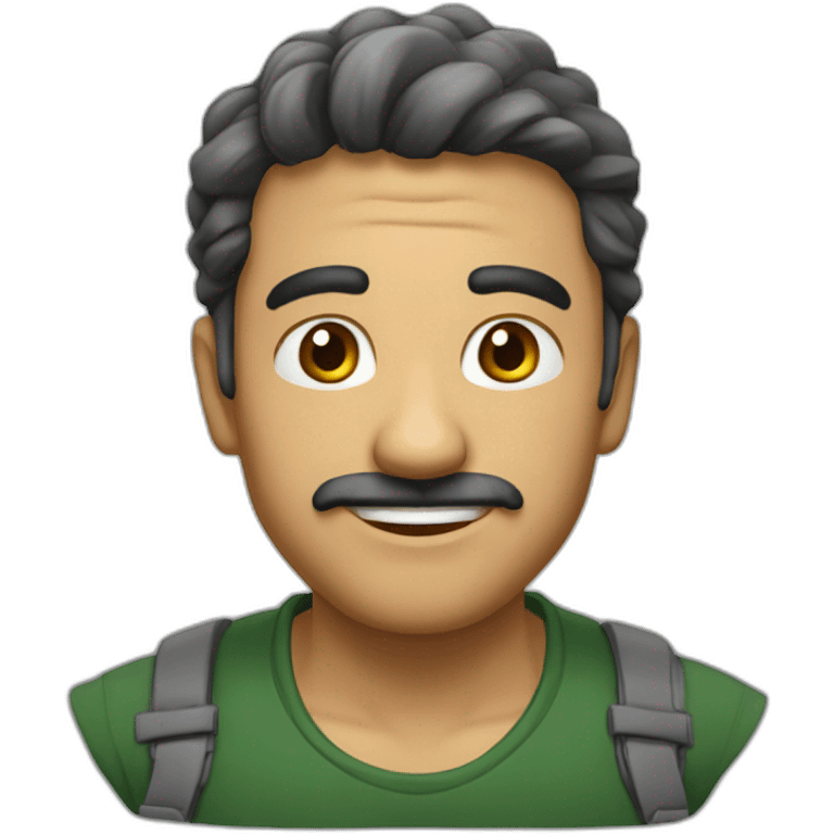 بیلی ایلیش در حال خندیدن emoji