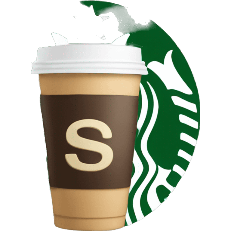 Starbuck  with initials S & R emoji