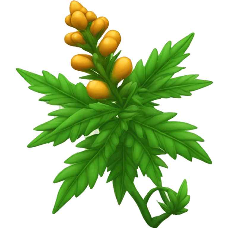 Cannibas plant emoji