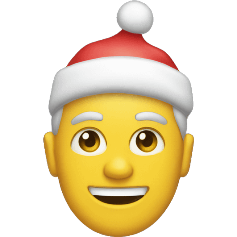 Walking a Christmas light show emoji