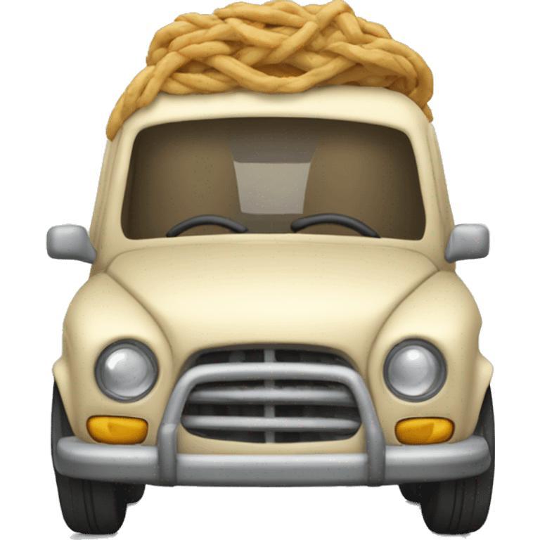 Carro com raiva emoji