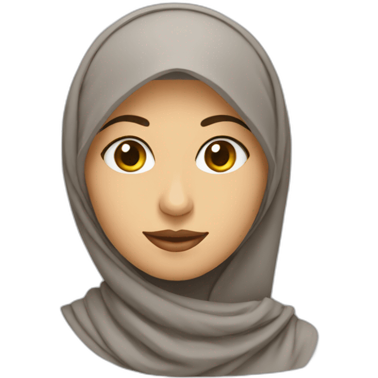 Isra + woman + muslim emoji