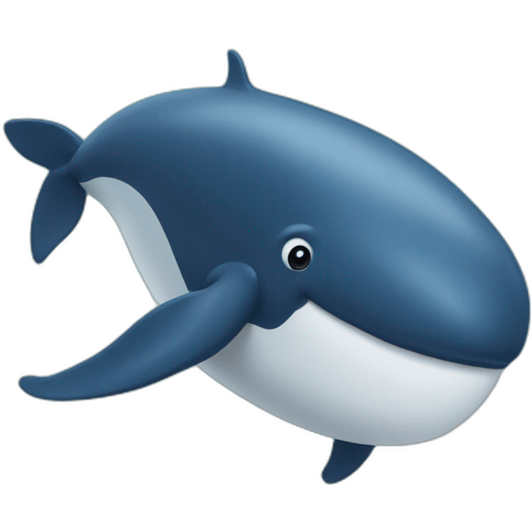 whale in the ocean emoji