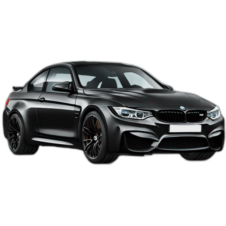 Bmw M3 black emoji