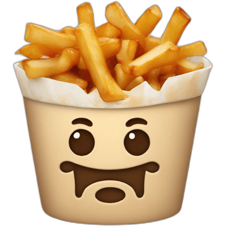 Poutine emoji