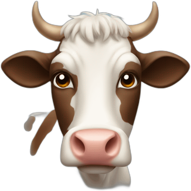 Cow  named FRINGE emoji