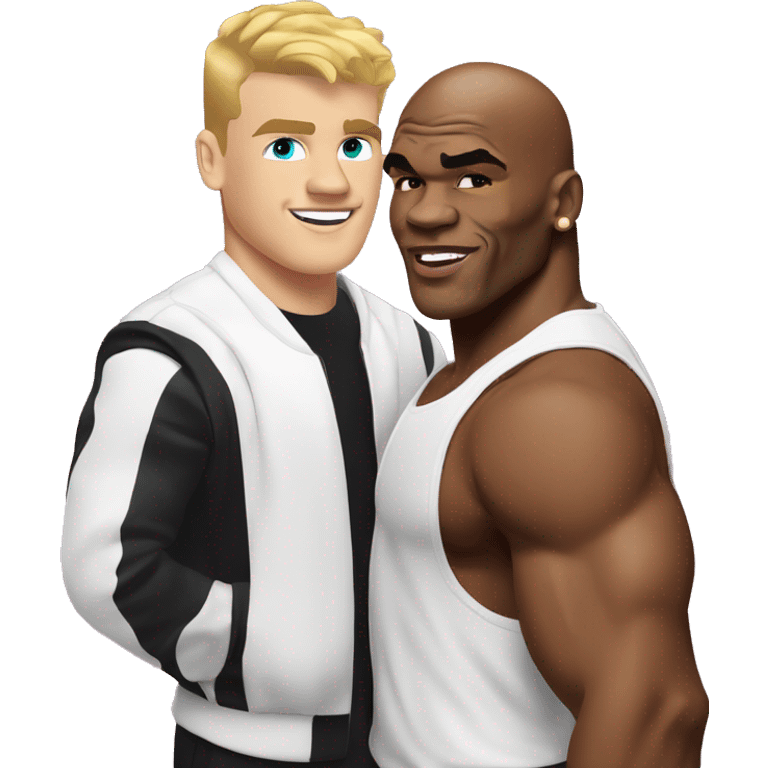 Jake Paul and Mike Tyson  emoji