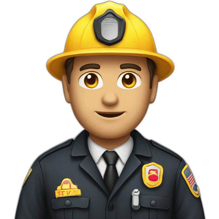 A MALE FIRE INVESTIGATOR emoji