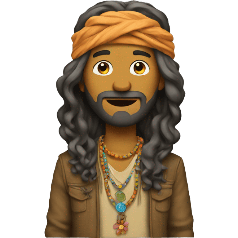 Hippie emoji