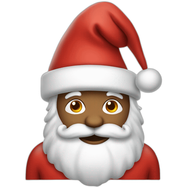 Christmas santa emoji