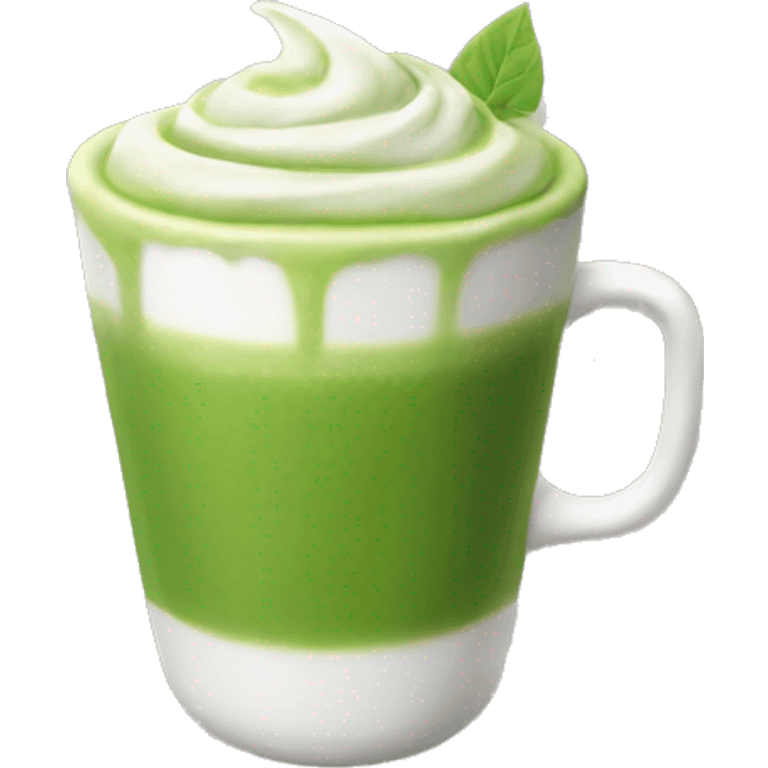 Matcha latte emoji