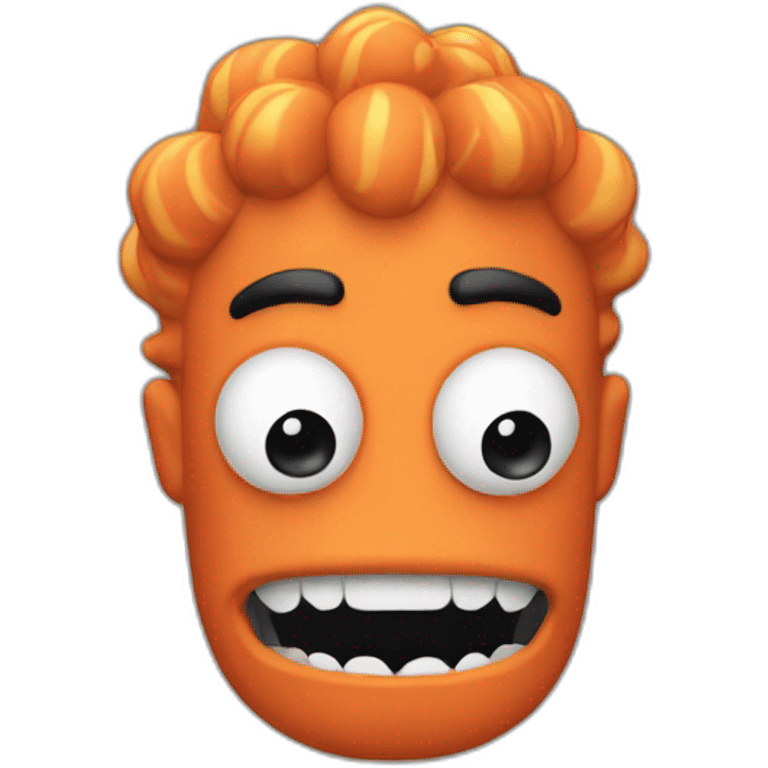 Nemo pez con miedo  emoji