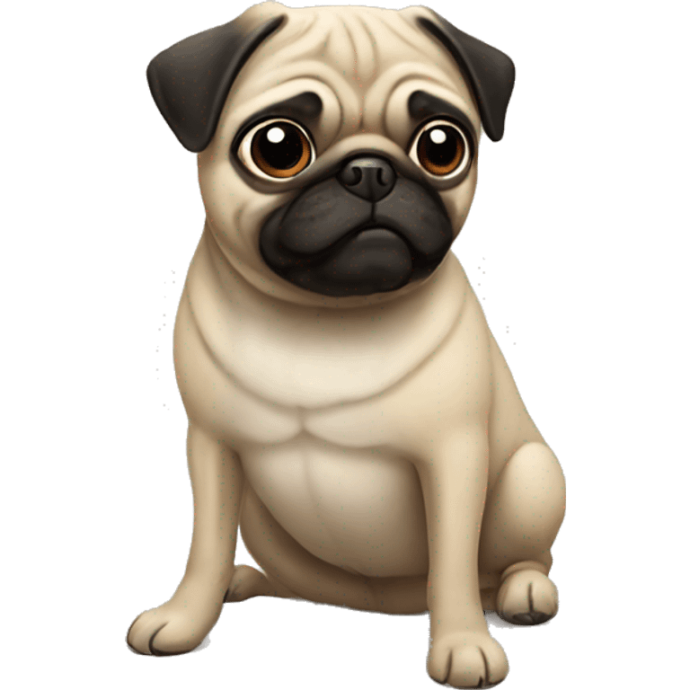 Pug emoji