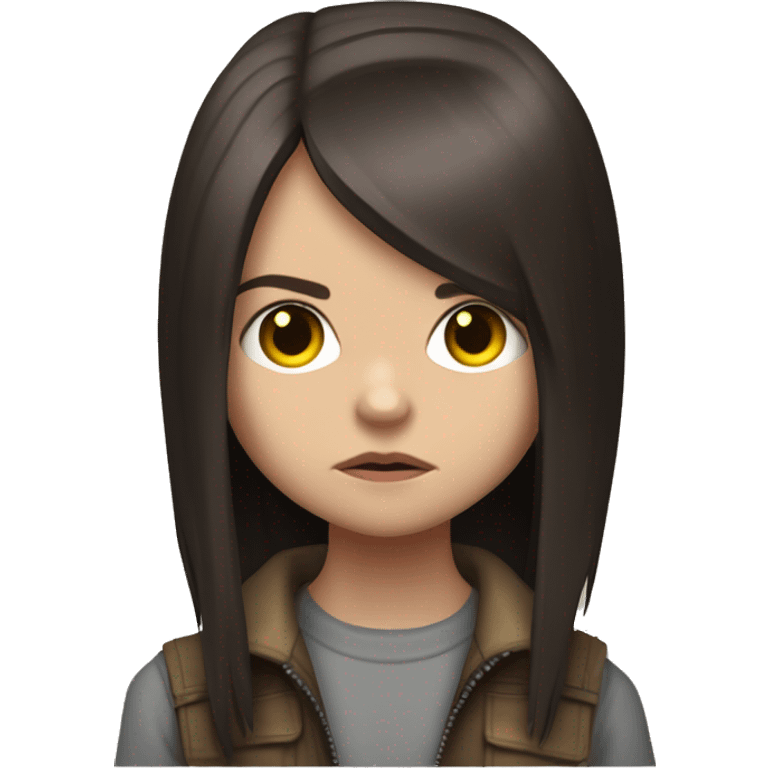  Dafne Keen x-23 mutant from Logan movie emoji