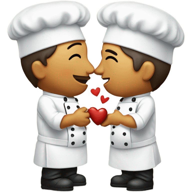 Chefs kissing emoji