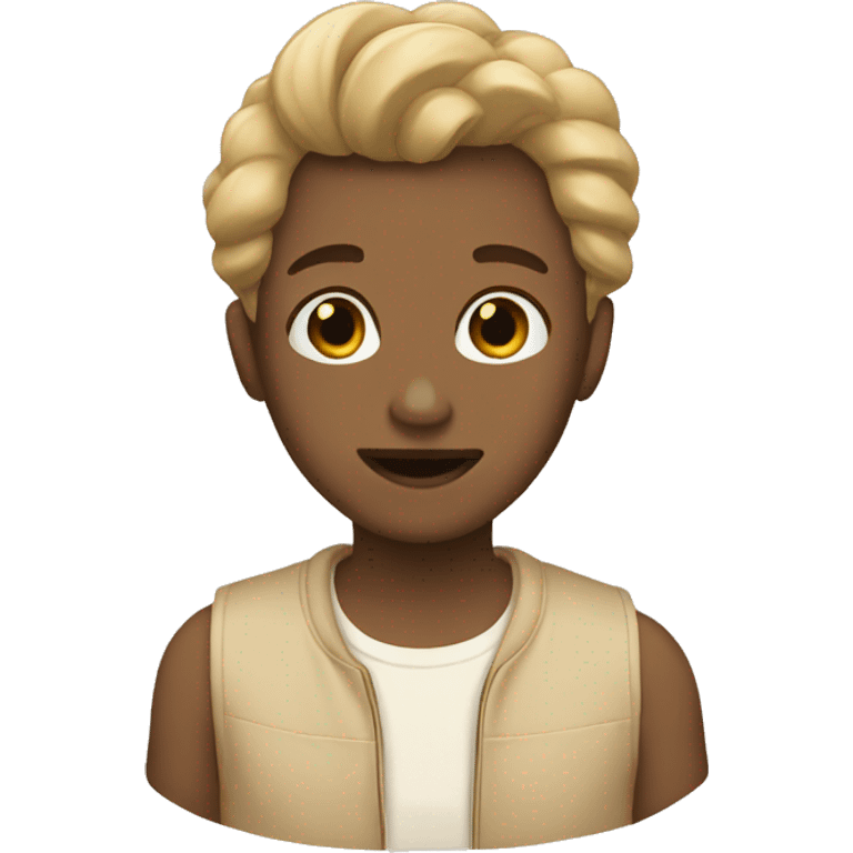 beige aesthetic emoji