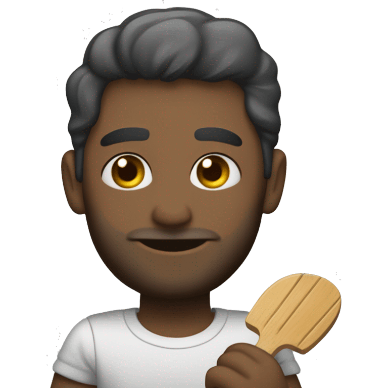 Domelipa con paleta en manos  emoji