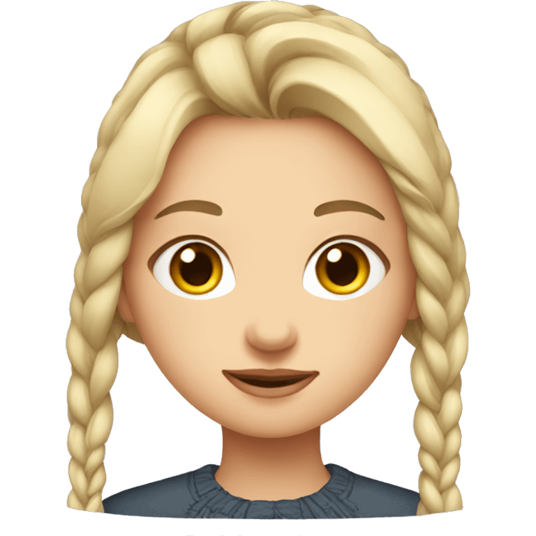 Russian girl  emoji