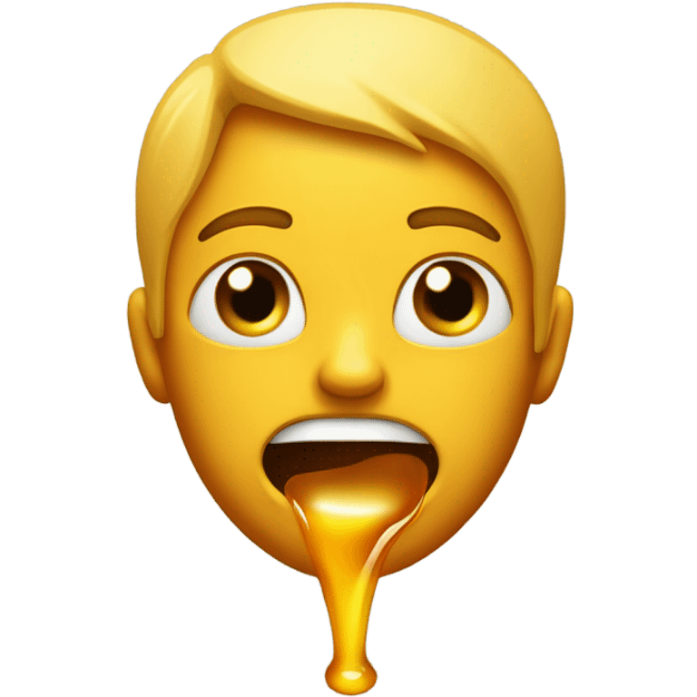 person throwing up honey emoji