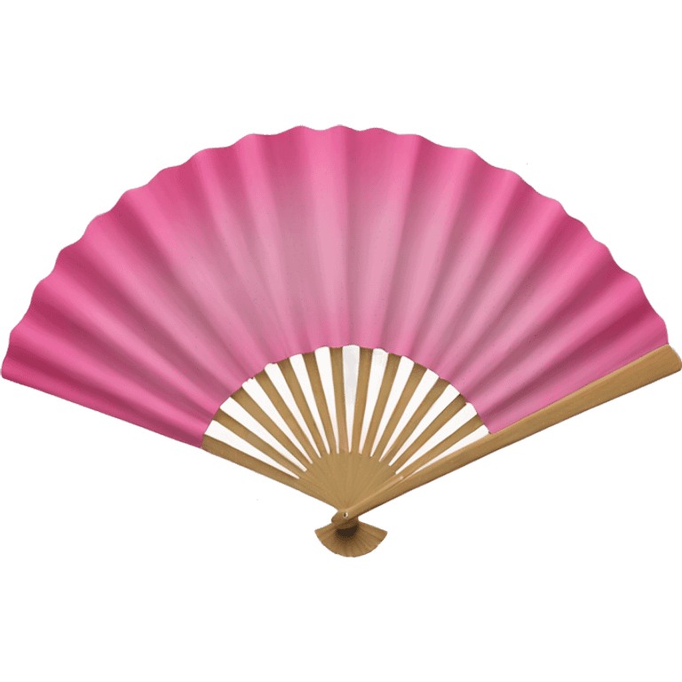 Pink venus hand fan emoji