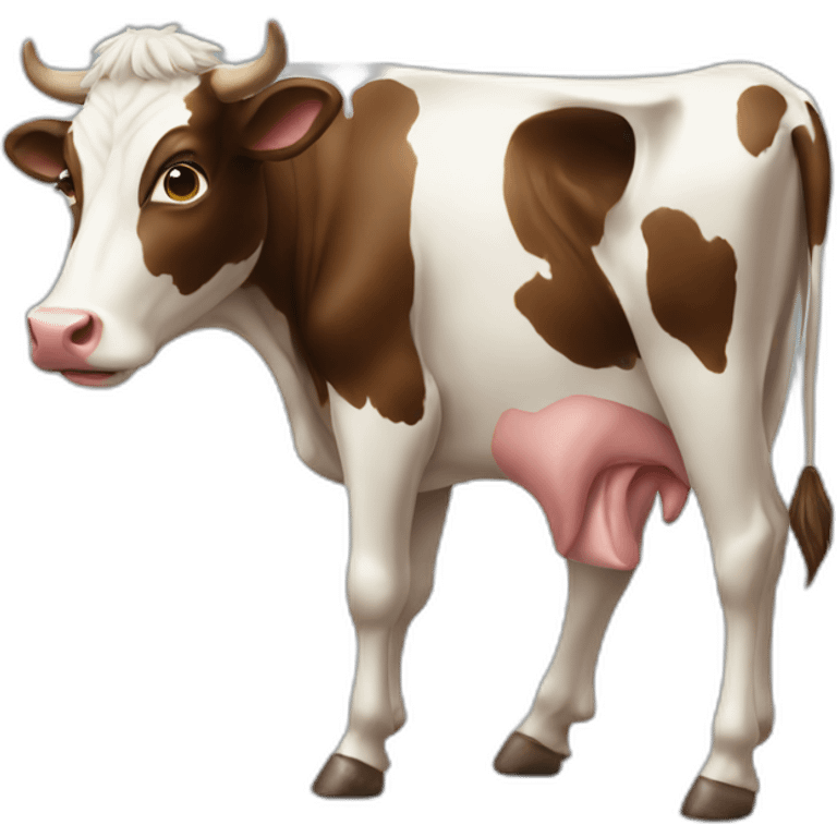 Cow play emoji